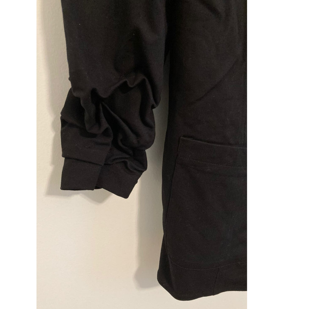 Vince Camuto Ruch Sleeve One-Button Jacket MEDIUM career work Rich Black NWT - Picture 5 of 6